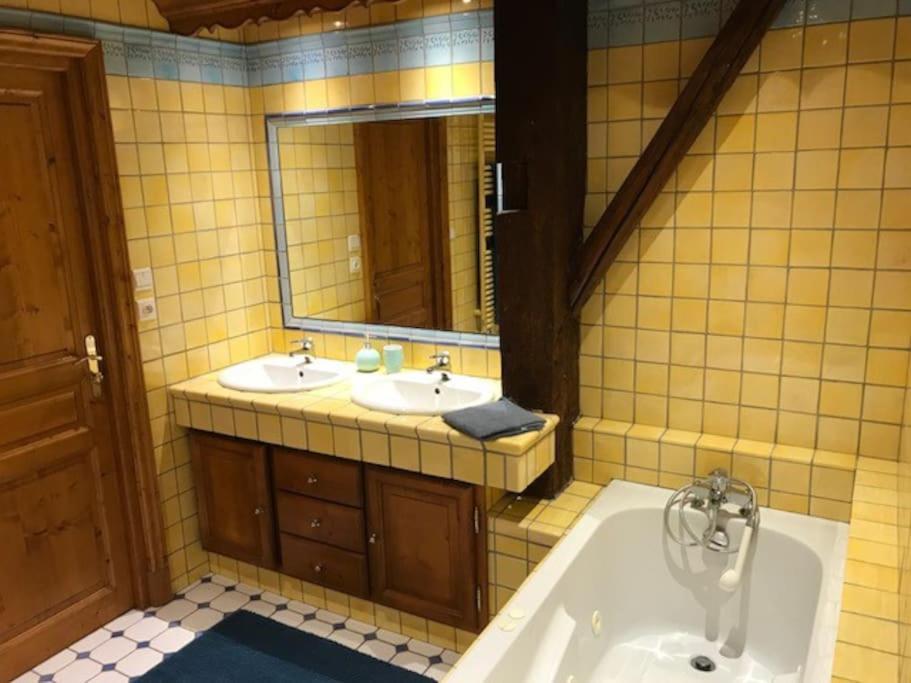 Ferme De Chenezeau - 15 Personnes , 7 Chambres Gérardmer Dış mekan fotoğraf